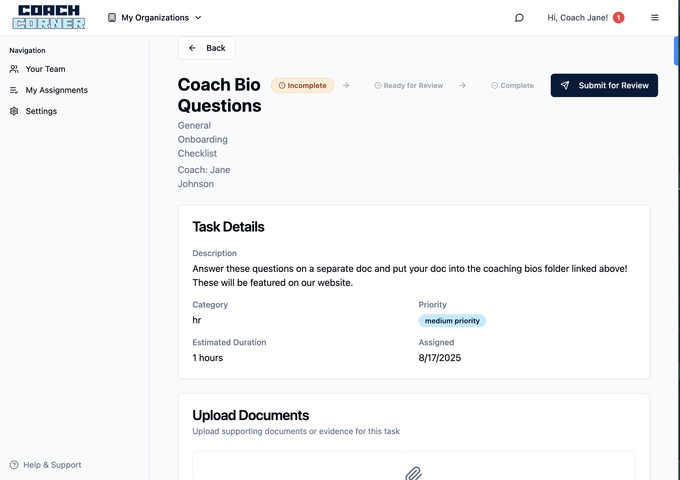 CoachCorner | Youth Sports Job Board & Athletic Department Tools